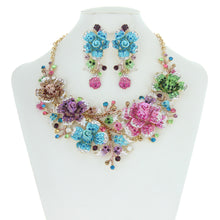 Load image into Gallery viewer, The BookKay Statement Necklace Set
